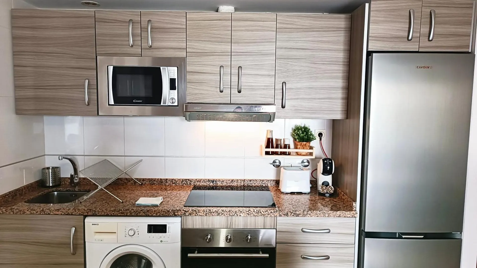 Daire Jac - Wifi, 1 Dormitorio, Terraza, Centro A 150 Metros, Playa 850 Metros Torremolinos İspanya